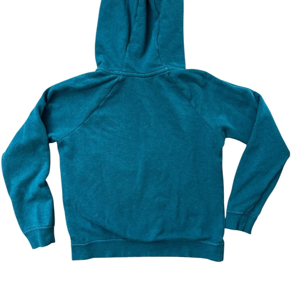 Nike Women’s Size XS Cowl Neck‎ Green Hoodie Logo Swoosh Sportswear Casual